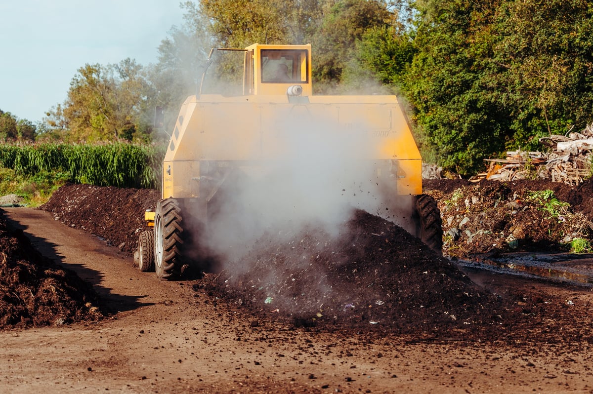 Gado em confinamento com infraestrutura agrícola